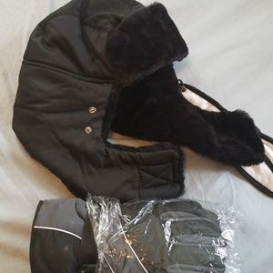 Winter thermo hat & gloves